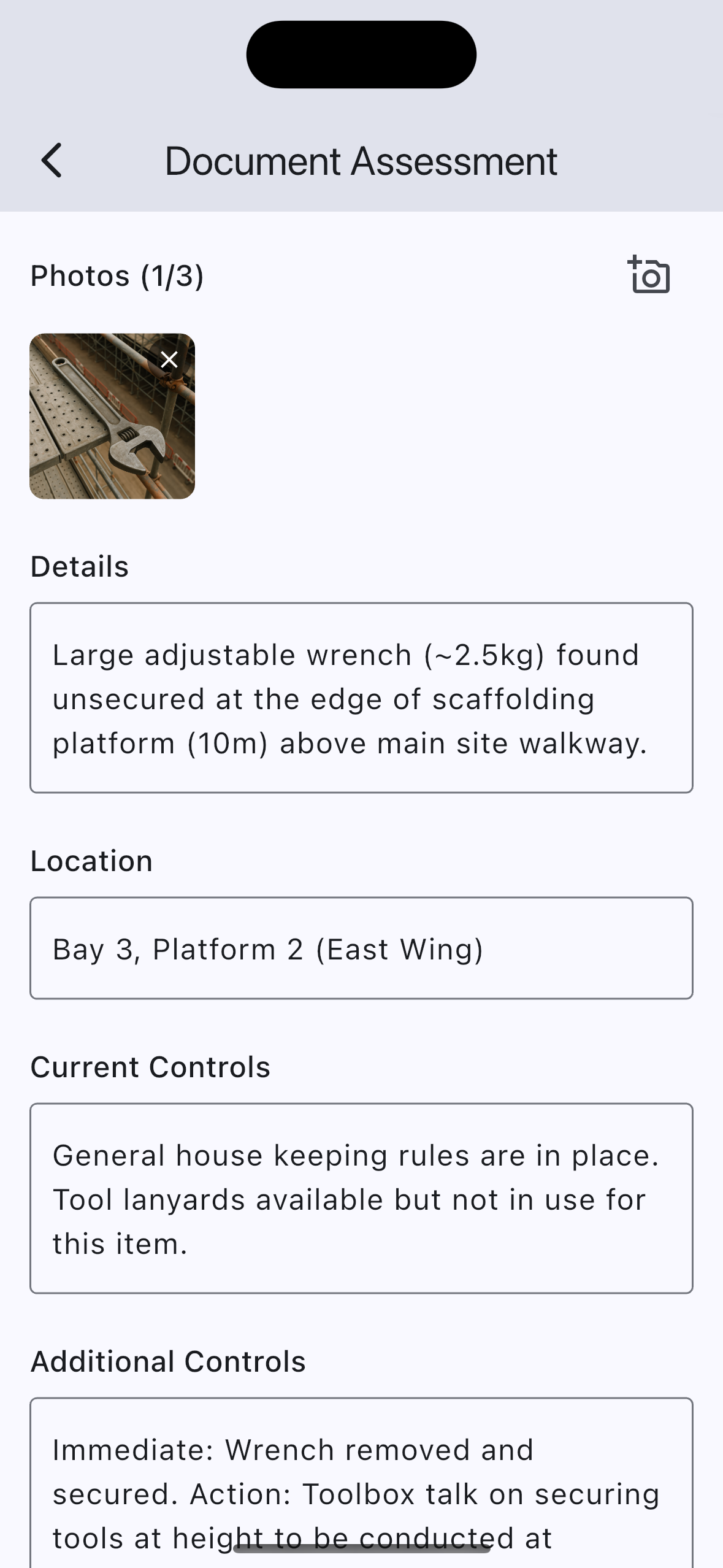 DOA App Screen 3